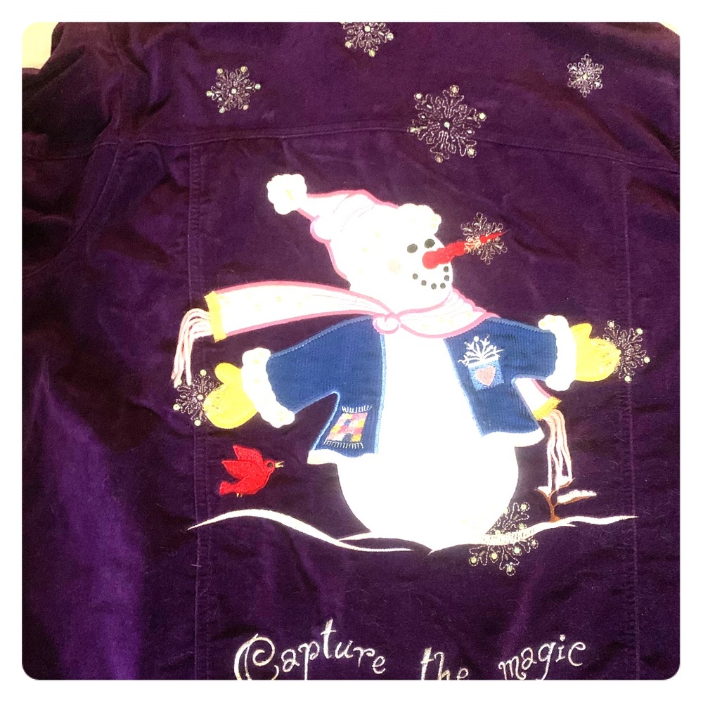 Quacker Factory Christmas Jacket